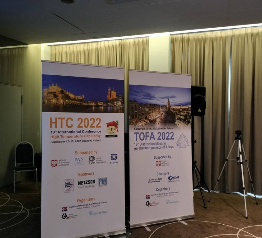 Międzynarodowe współtowarzyszące konferencje naukowe HTC2022 oraz TOFA2022